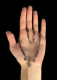 EDWARDIAN MARCASITE & PASTE HEART NECKLACE