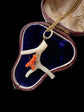VICTORIAN CORAL FLY & BRANCH PENDANT