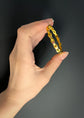 VICTORIAN 15CT GOLD ARTICULATED BRACELET