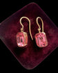 19TH CENTURY PINK PASTE EARRINGS