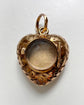 VICTORIAN 9CT GOLD PUFFY HEART LOCKET PENDANT