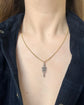 VICTORIAN SILVER PEG DOLL PENDANT