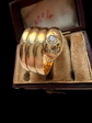 VICTORIAN 18CT GOLD & DIAMOND COILED SNAKE RING