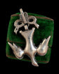 19TH CENTURY PASTE SAINT ESPRIT DOVE PENDANT