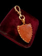 VICTORIAN GOLDSTONE SHIELD PENDANT