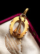 VICTORIAN 18CT GOLD HORSESHOE & NAIL FOLDING BUTTON HOOK