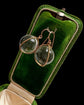 VICTORIAN HIGH CARAT GOLD POOL OF LIGHT EARRINGS