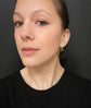 VICTORIAN DOUBLE HOOP ELEPHANT HAIR EARRINGS