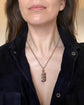 ANTIQUE TRIPLE HORSESHOE & NAIL PENDANT