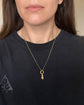 VICTORIAN 15CT GOLD BRAMAH KEY PENDANT