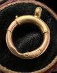 VICTORIAN 15CT GOLD BOLT RING