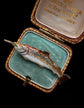 VICTORIAN ENAMEL FISH PENDANT