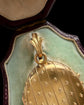 19TH CENTURY 15CT GOLD LOCKRT PENDANT