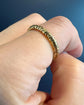 GEORGIAN 15CT GOLD CHUNKY SPLIT RING