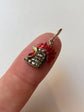 VICTORIAN DIAMOND & ENAMEL COCKEREL PENDANT