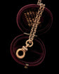19TH CENTURY 18CT GOLD TWIST DOG CLIP