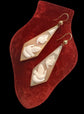 VICTORIAN ‘LOVE BIRD’ SHELL CAMEO EARRINGS