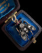 VICTORIAN DIAMOND FLY PENDANT