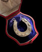 LARGE VICTORIAN SILVER HORSESHOE PENDANT