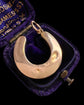 VICTORIAN BANDED AGATE HORSESHOE PENDANT