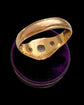 VICTORIAN 18CT GOLD & DIAMOND STAR SET SIGNET RING