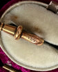 VINTAGE 9CT GOLD & DIAMOND OWL CHAIN EXTENDER / BAIL