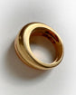 VINTAGE 90’S PIAGET 18CT GOLD DOUBLE DOMED BAND RING