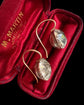 GEORGIAN PASTE SINGLE STONE EARRINGS