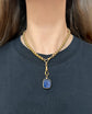 VICTORIAN BRIGHT BLUE BEE ‘INDUSTRY’ TASSIE INTAGLIO PENDANT