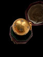 VICTORIAN 18CT GOLD & DIAMOND ORB PENDANT