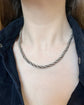 LATE GEORGIAN CHUNKY SILVER CHAIN
