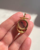VICTORIAN 18CT GOLD ANCHOR COMPASS