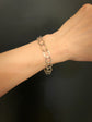 EQUESTRIAN SILVER HORSESHOE BRACELET