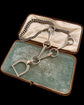 VINTAGE SILVER HORSE BIT & STIRRUP NECKLACE