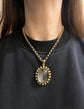 VICTORIAN ROCK CRYSTAL PENDANT WITH BALL FINIAL FRAME