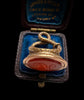 19TH CENTURY SNAKE FOB PENDANT