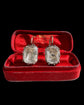 GEORGIAN CLEAR PASTE EARRINGS