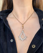19TH CENTURY SILVER & PASTE MASONIC PENDANT