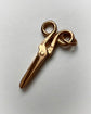 VINTAGE 9CT GOLD MINI SCISSORS PENDANT