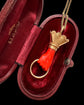 EARLY 19TH CENTURY CORAL HAND PENDANT