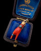 EARLY 19TH CENTURY MINI ‘MANO CORNUTO’ CORAL HAND PENDANT