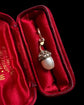 VICTORIAN DIAMOND & PEARL ACORN PENDANT