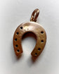 VICTORIAN DIAMOND & 15CT GOLD HORSESHOE PENDANT