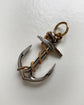 VICTORIAN PLATINUM & GOLD ANCHOR PENDANT