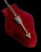 VICTORIAN PASTE ARROW PENDANT