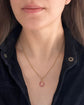 ANTIQUE NATURAL RUBY & 18CT GOLD HORSESHOE PENDANT