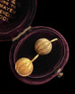 GEORGIAN HIGH CARAT GOLD TORPEDO EARRINGS