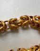 GEORGIAN PINCHBECK HEART PADLOCK BRACELET