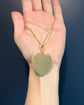 LARGE ANTIQUE 15CT GOLD HEART LOCKET