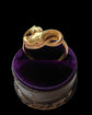 19TH CENTURY 18CT GOLD SNAKE RING